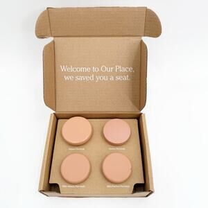 OUR PLACE Knobs Set of 4 Spice Color Always Pan Perfect Pot Cookware *Flaws